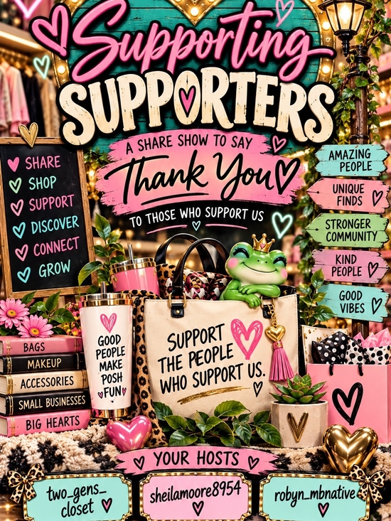 Other - Supporting Supporters Raiding Closets One Closet At A Time Thank You